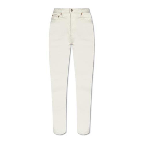 Jeans med tapered ben