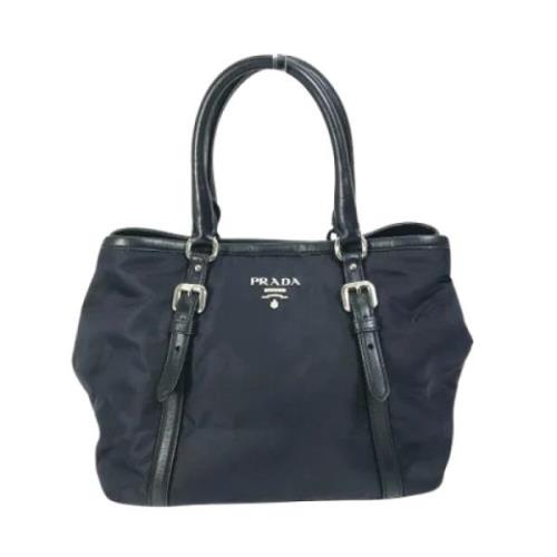 Pre-owned nylon prada-tasker