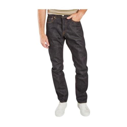 Høj Tapered Indigo Jeans