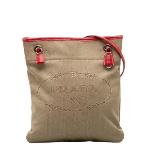 Pre-owned Canvas crossbody-tasker