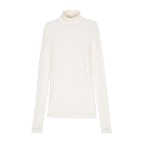 Krem Beige Turtleneck Sweater