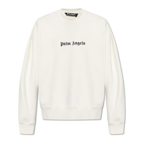 Sweatshirt med logo