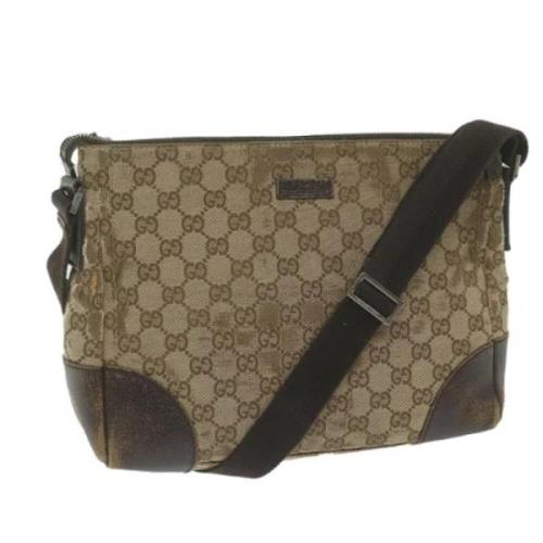 Pre-owned Canvas gucci-tasker