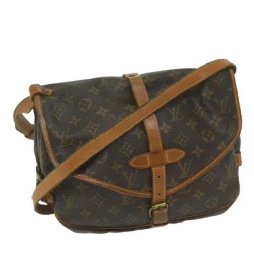 Pre-owned Canvas louis-vuitton-tasker