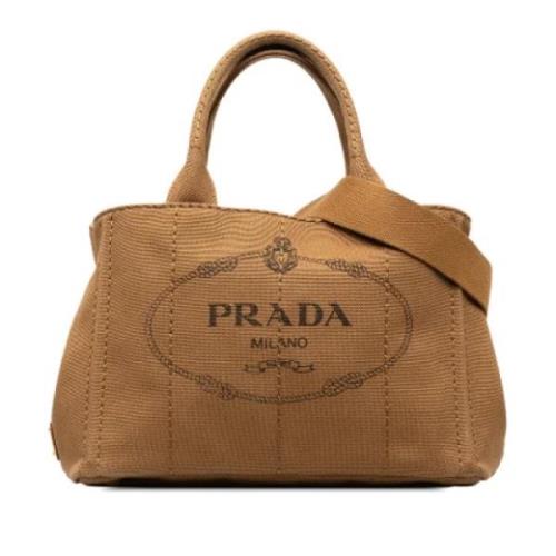 Pre-owned Canvas prada-tasker