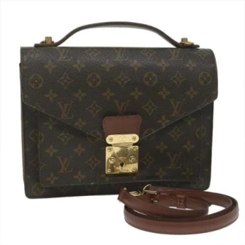 Pre-owned Canvas louis-vuitton-tasker