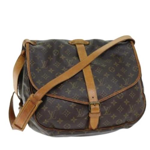 Pre-owned Canvas louis-vuitton-tasker