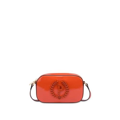 Orange Skuldertaske med Logo