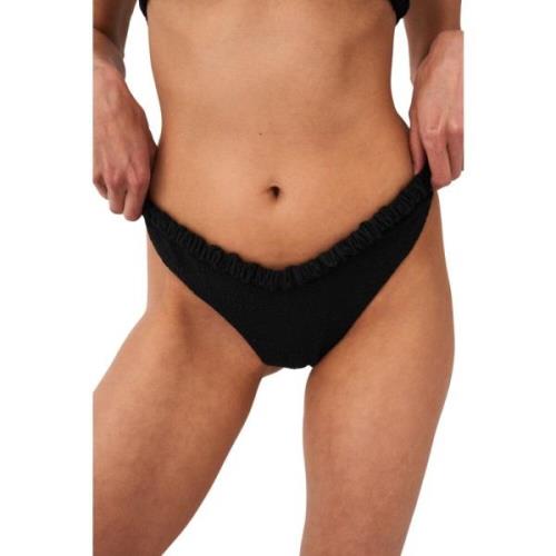 V-formet Sort Bikini Bund