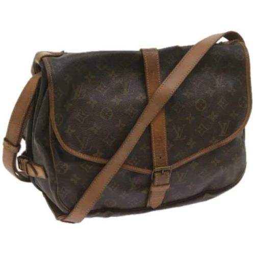 Pre-owned Canvas louis-vuitton-tasker