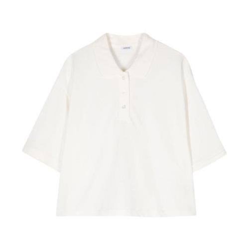 Hvid Polo Skjorte 85071 Bianco