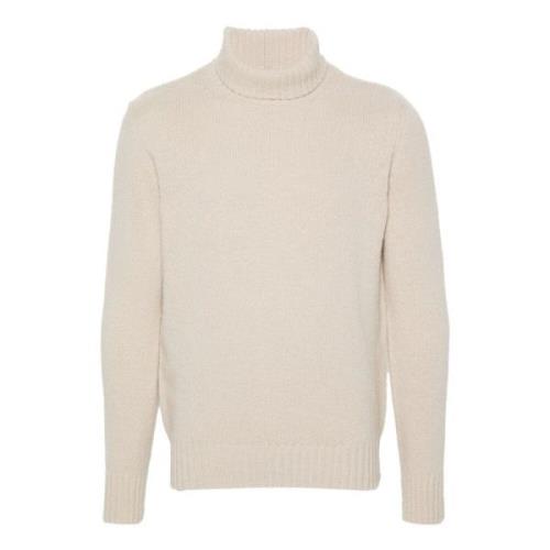 Beige Sweaters til Mænd og Kvinder