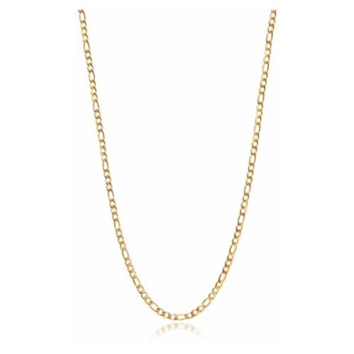 Mens Gold Figaro Chain in 3mm