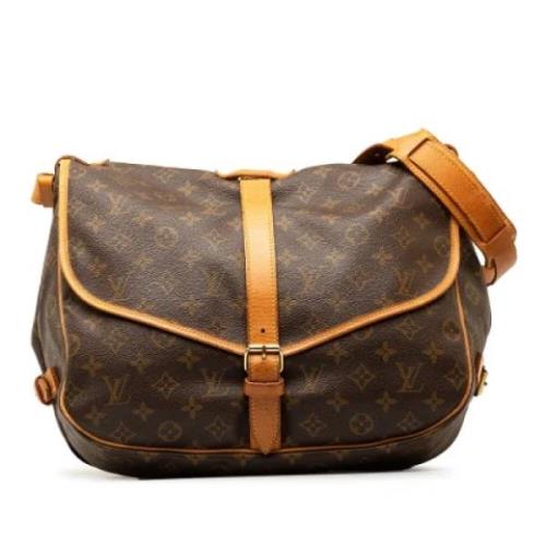 Pre-owned Canvas louis-vuitton-tasker