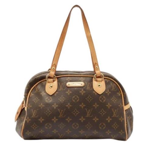 Pre-owned Coated canvas louis-vuitton-tasker