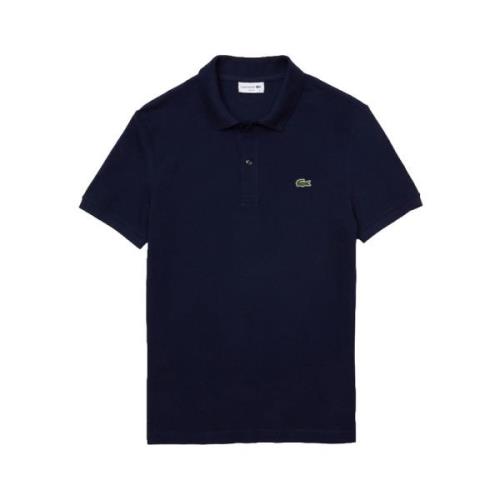 Blå Polo Skjorte Urban Stil