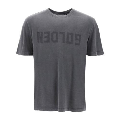 Distressed Logo Regular T-Shirt