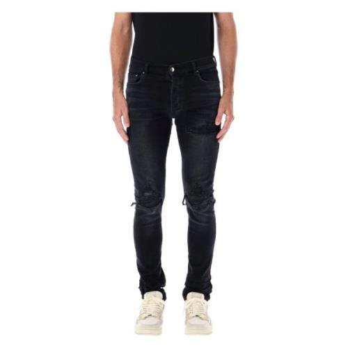 Vintage Sort Bandana Jacquard Skinny Jeans