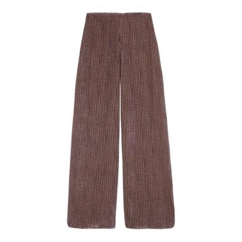 Velour Wide Leg Pants