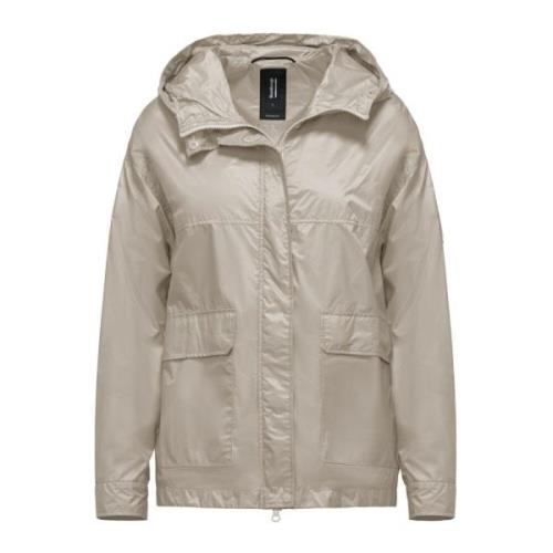 Glanznylon kort parka