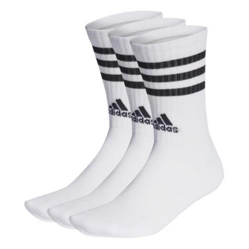 3-pak lavt skåret 3-Stripes sokker