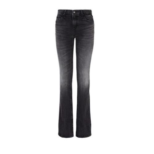 Sort Slim Fit Regular Talje Jeans