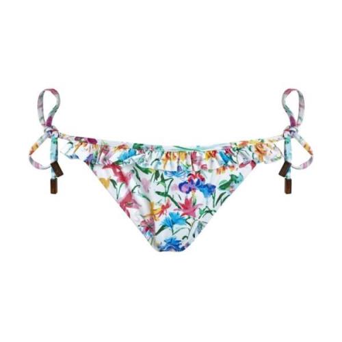 Glad Blomster Ruffle Mini Bikini