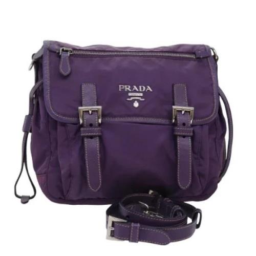 Pre-owned nylon prada-tasker