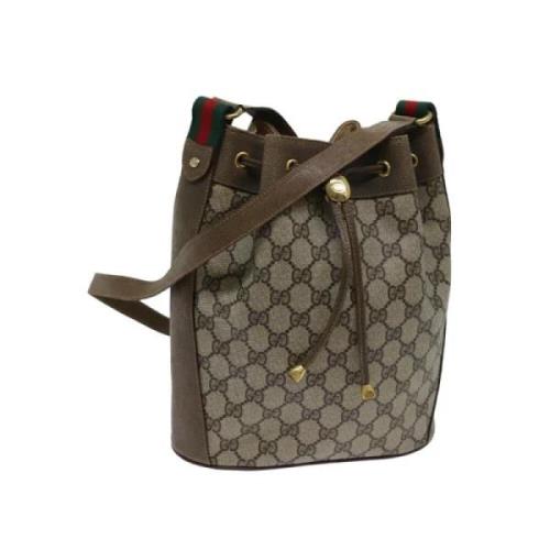 Pre-owned Canvas gucci-tasker