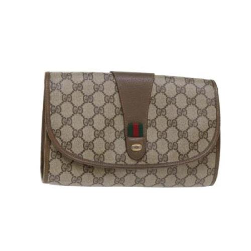 Pre-owned Canvas gucci-tasker