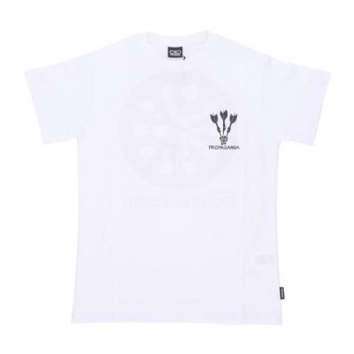 Hvid Darts Tee Herre T-shirt