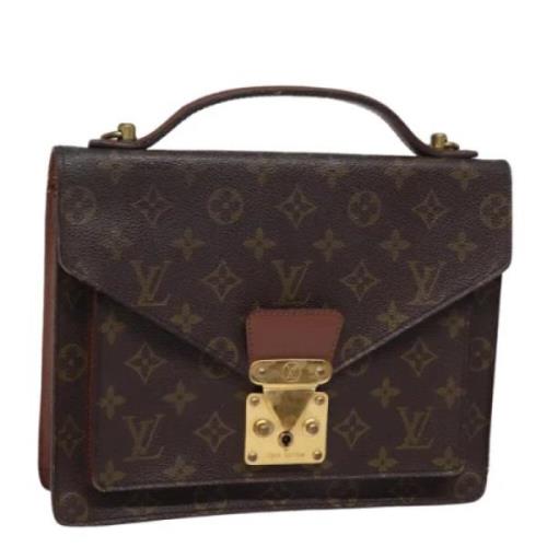 Pre-owned Canvas louis-vuitton-tasker