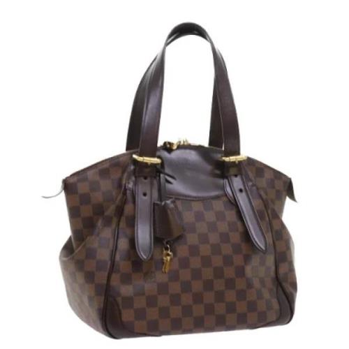 Pre-owned Canvas louis-vuitton-tasker