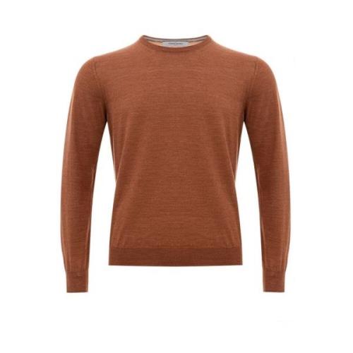 Elegant Brun Uld Sweater Mnd