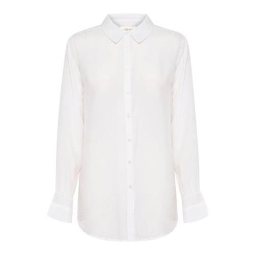 Feminin Gennemsigtig Bluse Snow White