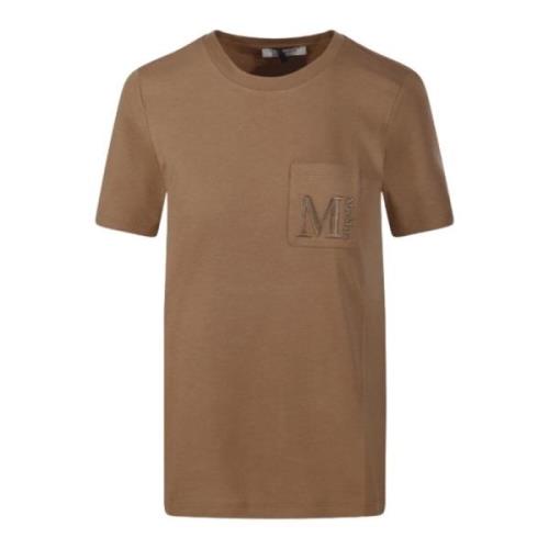 Madera T-shirt Kamel Bomuld Crew Neck