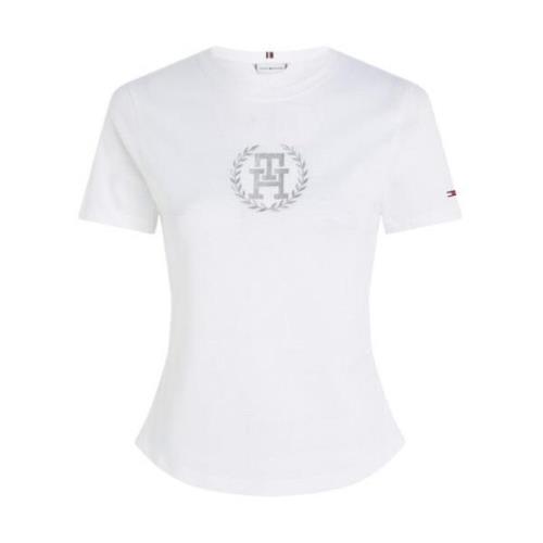 Broderet Logo Bomuld T-shirt