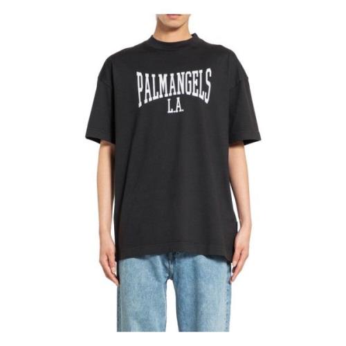 Klassisk College Tee Sort Off White