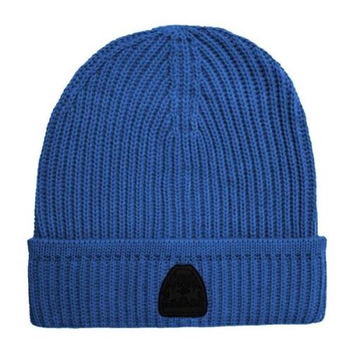 Polyester Beanie Hat med Gummilogo