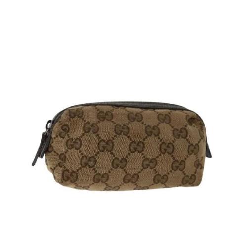 Pre-owned Canvas gucci-tasker