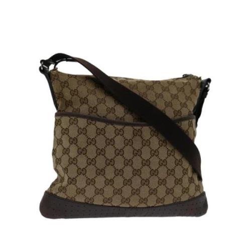 Pre-owned Canvas gucci-tasker