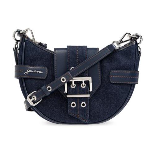 Denim skuldertaske