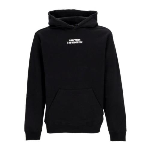 Sort Heste Hoodie Herre Sweatshirt