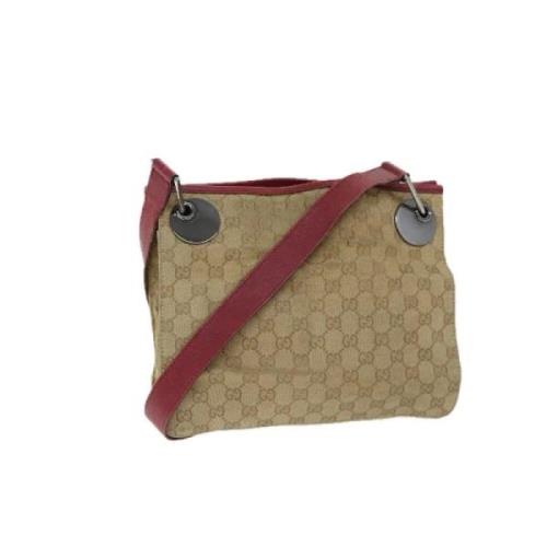 Pre-owned Canvas gucci-tasker