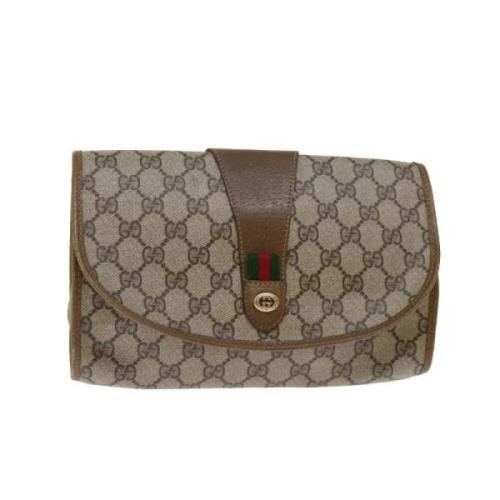 Pre-owned Canvas gucci-tasker