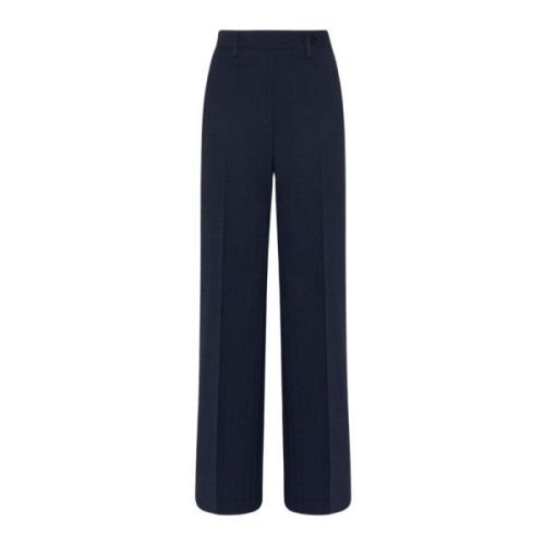 Herringbone Wool Trousers