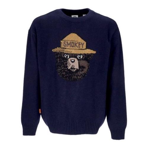 Jacquard Sweater Smokey Bear Eclipse Navy