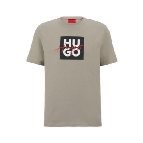 Beige T-shirt til mænd