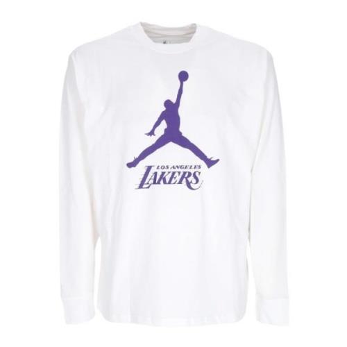 Lakers Langærmet T-shirt Hvid