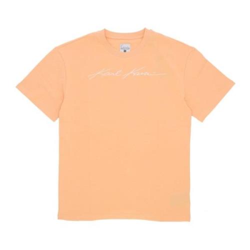 Autograph Heavy Jersey Boxy Tee Apricot